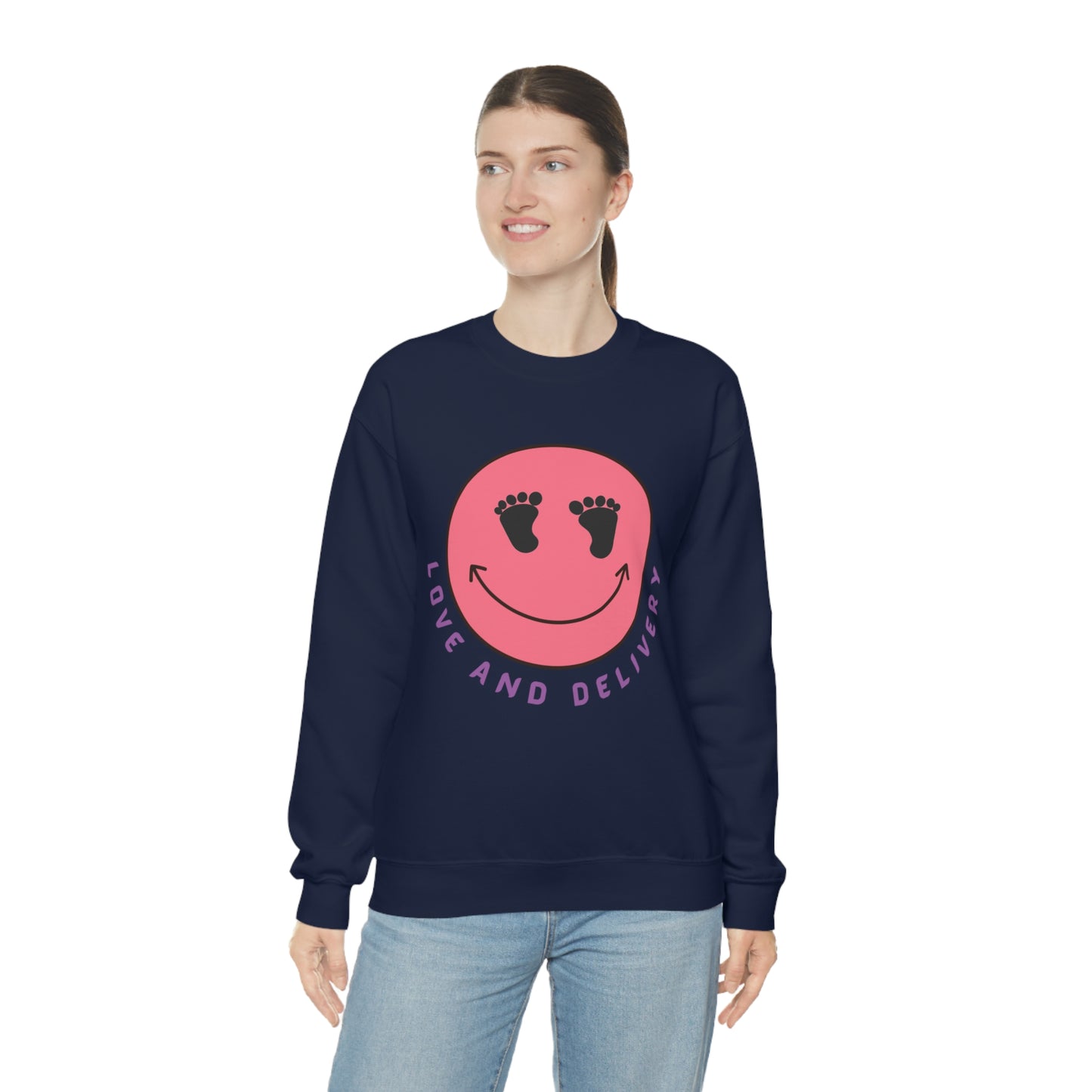 CREWNECK L&D SWEATSHIRT GIFT FOR L& D NURSES