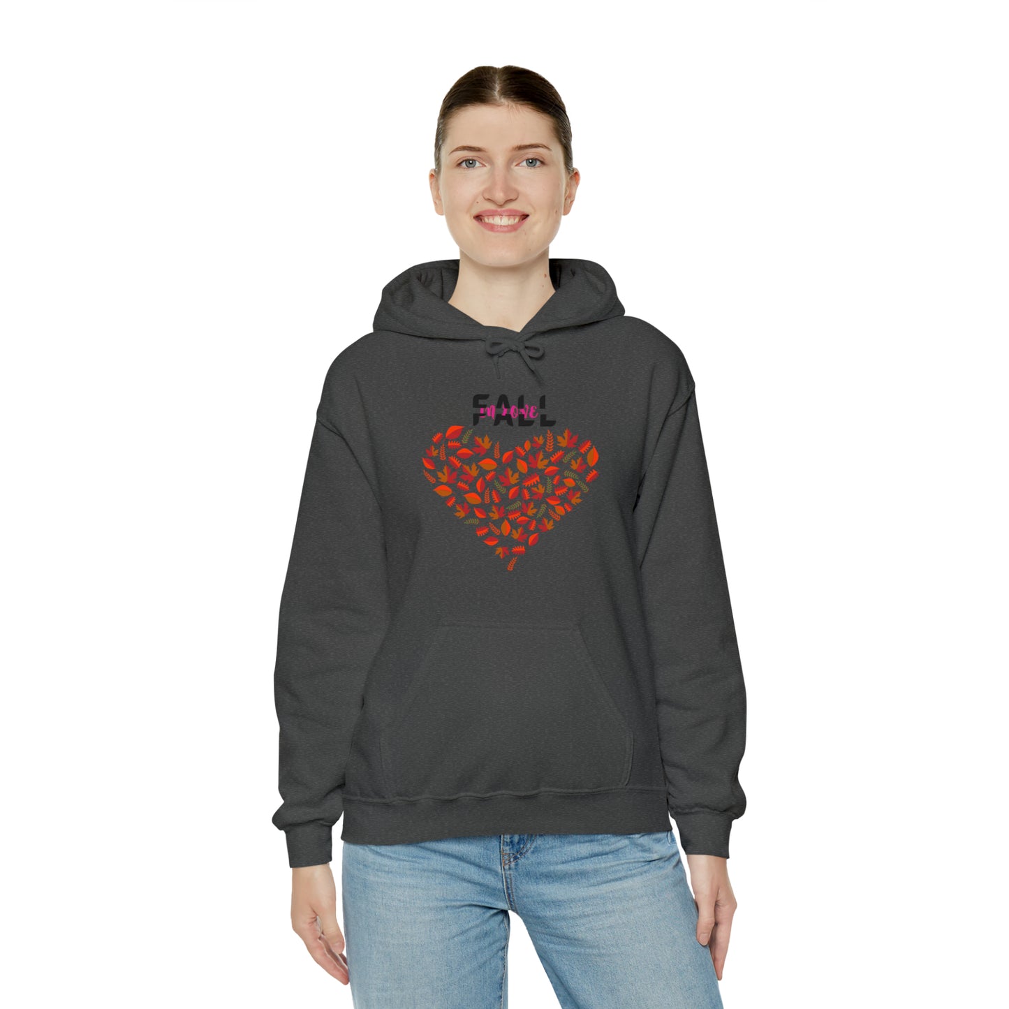 FALL IN LOVE FALL THEME UNISEX HOODIE GIFT