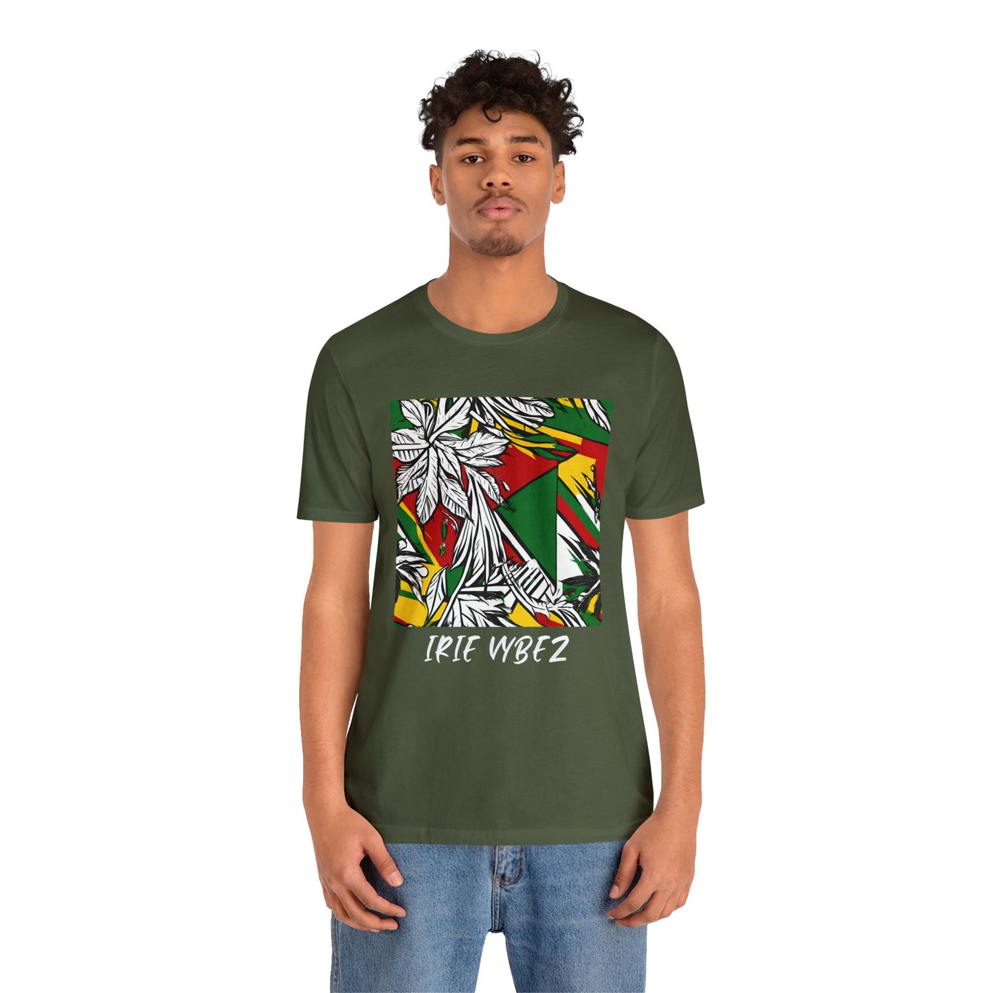 IRIE VYBEZ GRAPHIC ART CREWNECK T SHIRT GIFT