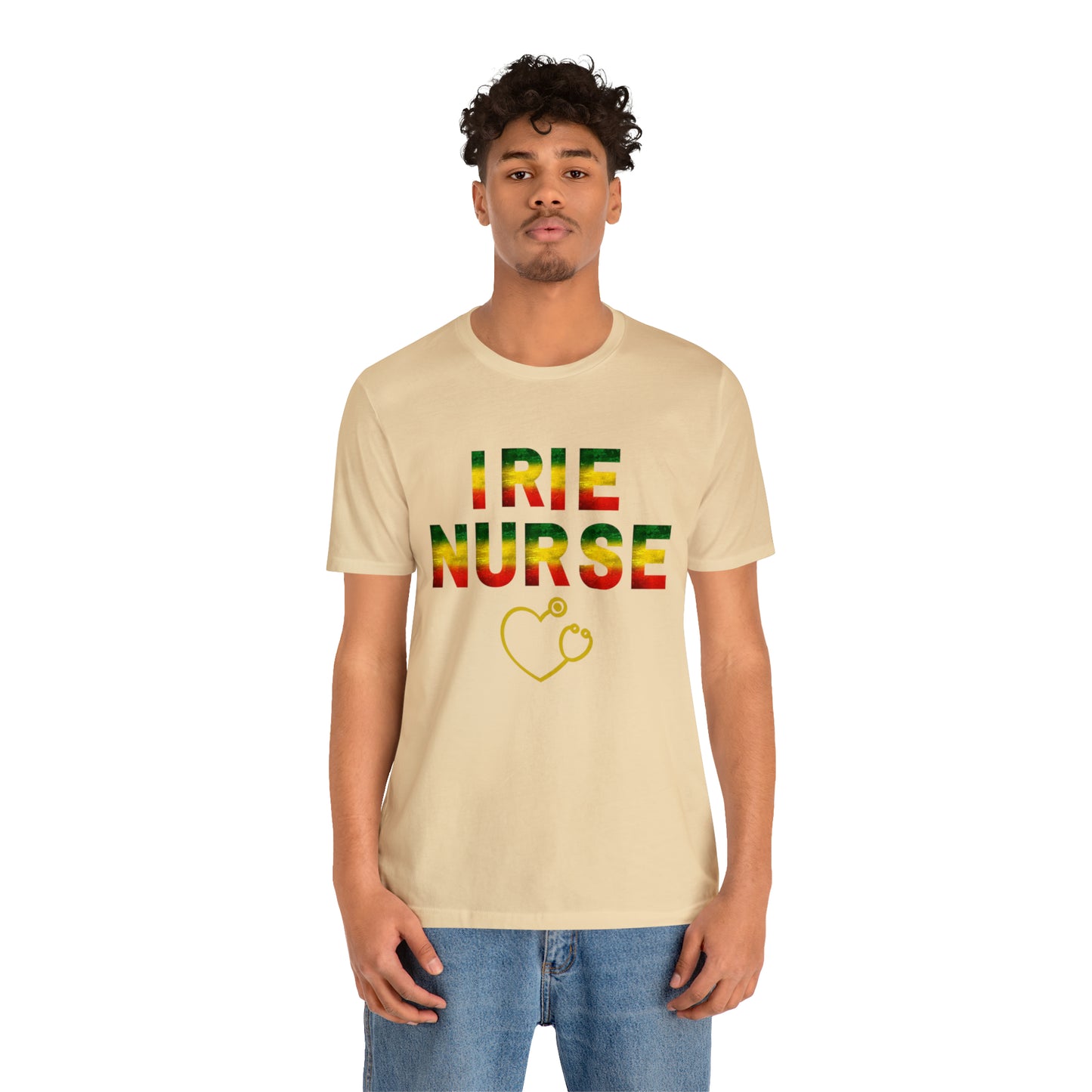 UNISEX SHORT SLEEVE IRIE NURSE T SHIRT GIFT