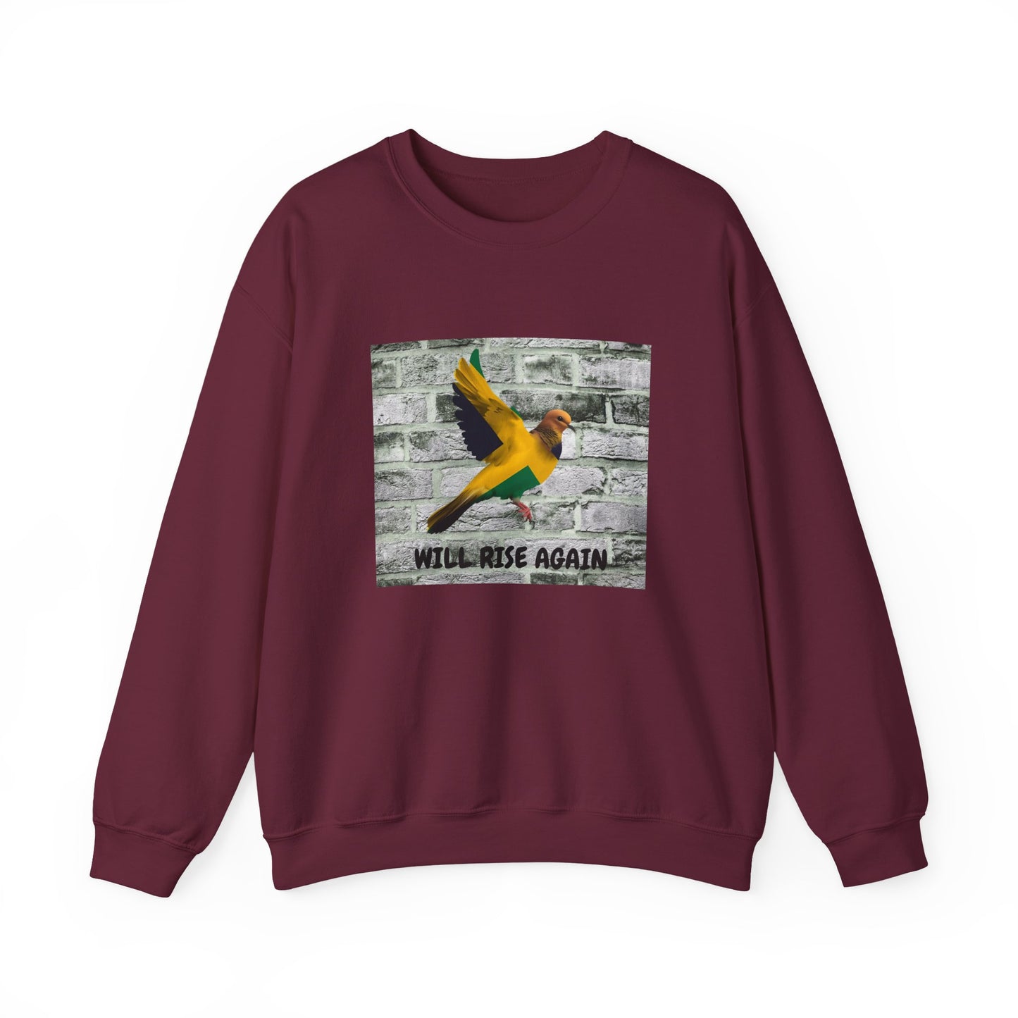 Will Rise Again Jamaica Bird Sweatshirt ED