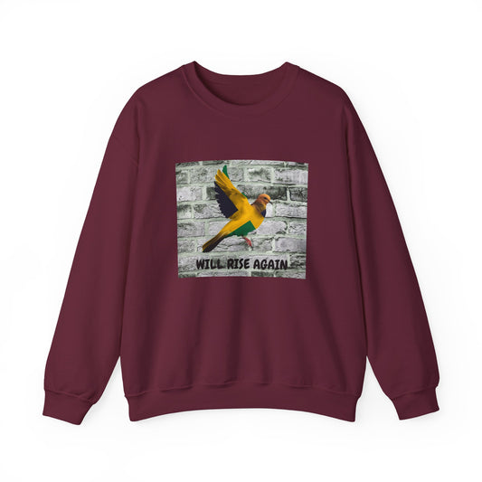Will Rise Again Jamaica Bird Sweatshirt ED