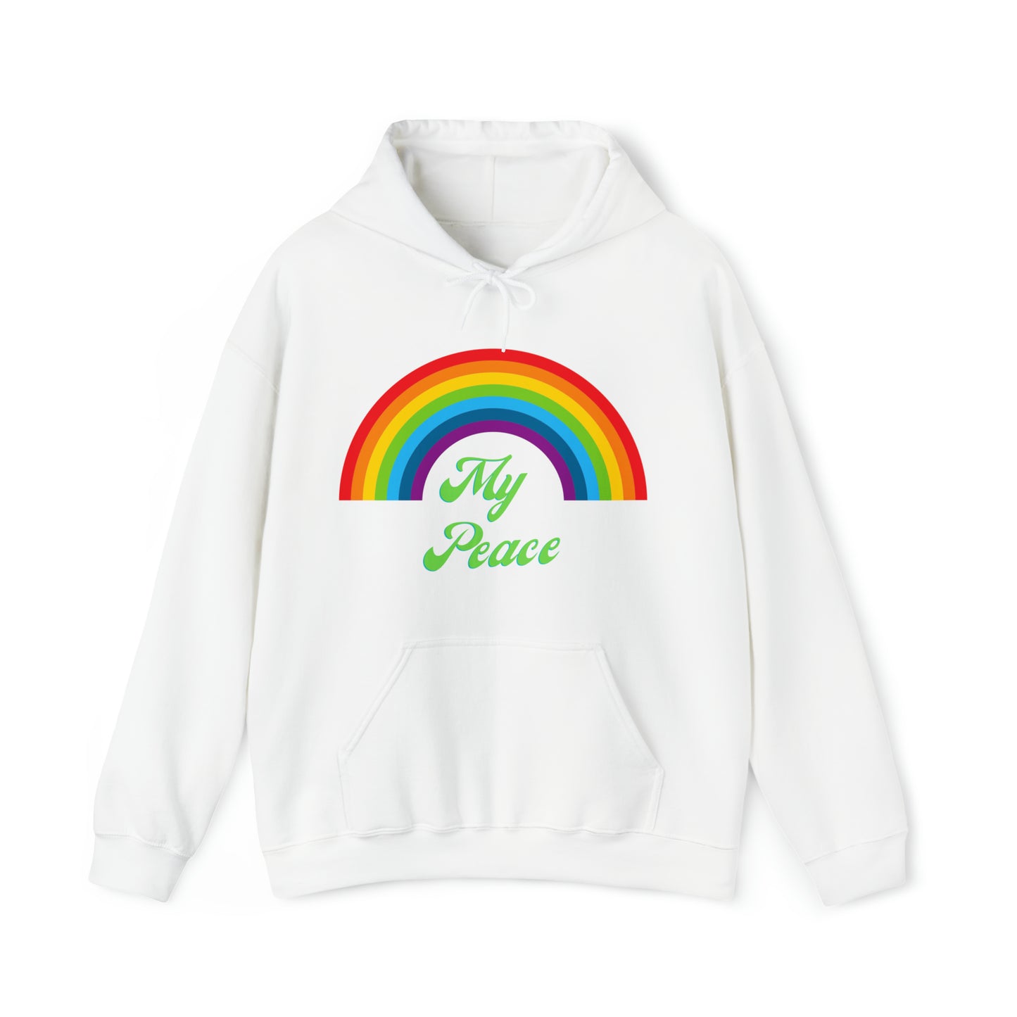 Rainbow Design Unisex Hoodie Gift