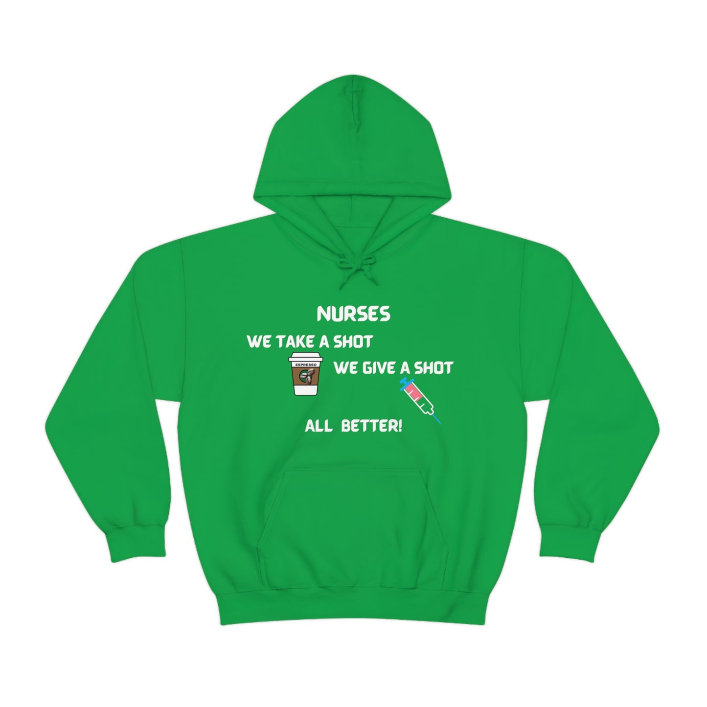 NURSES FUNNY HOODED SWEATSHIRT GIFT