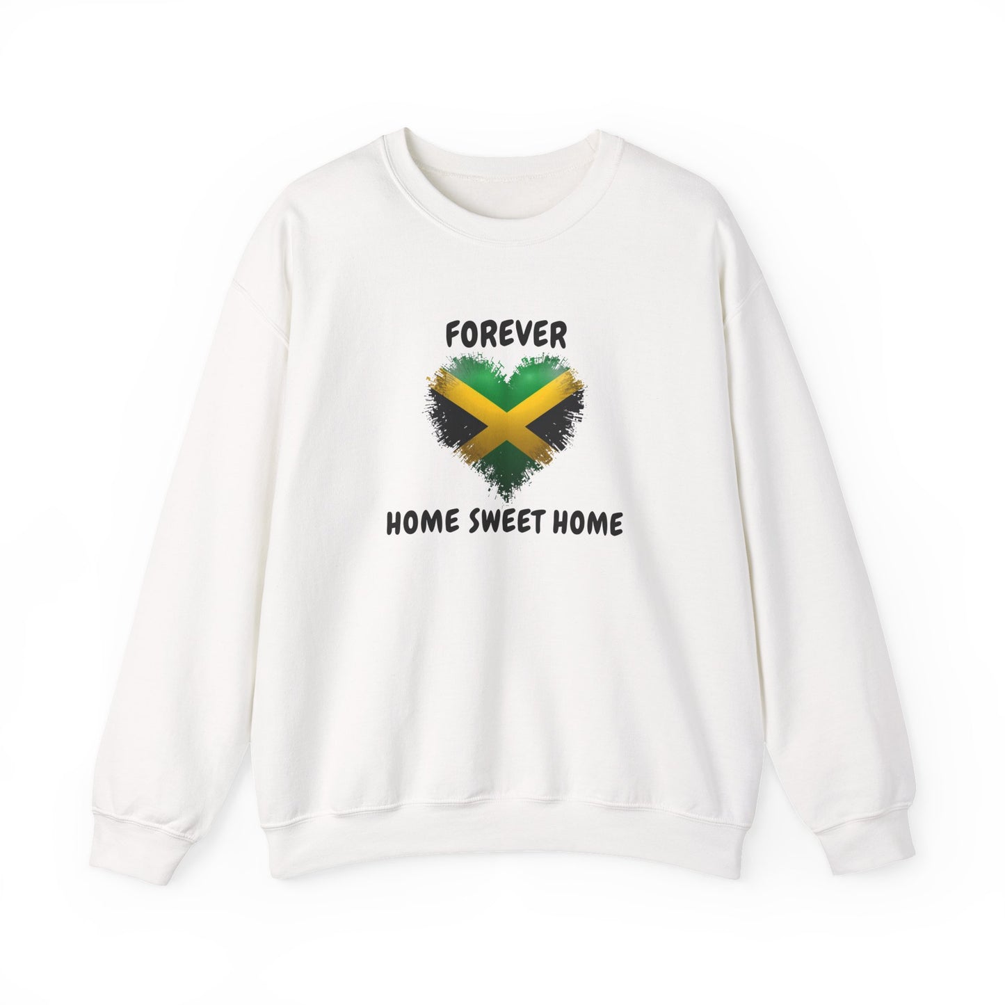 Love Jamaica Heart Crewneck Sweatshirt