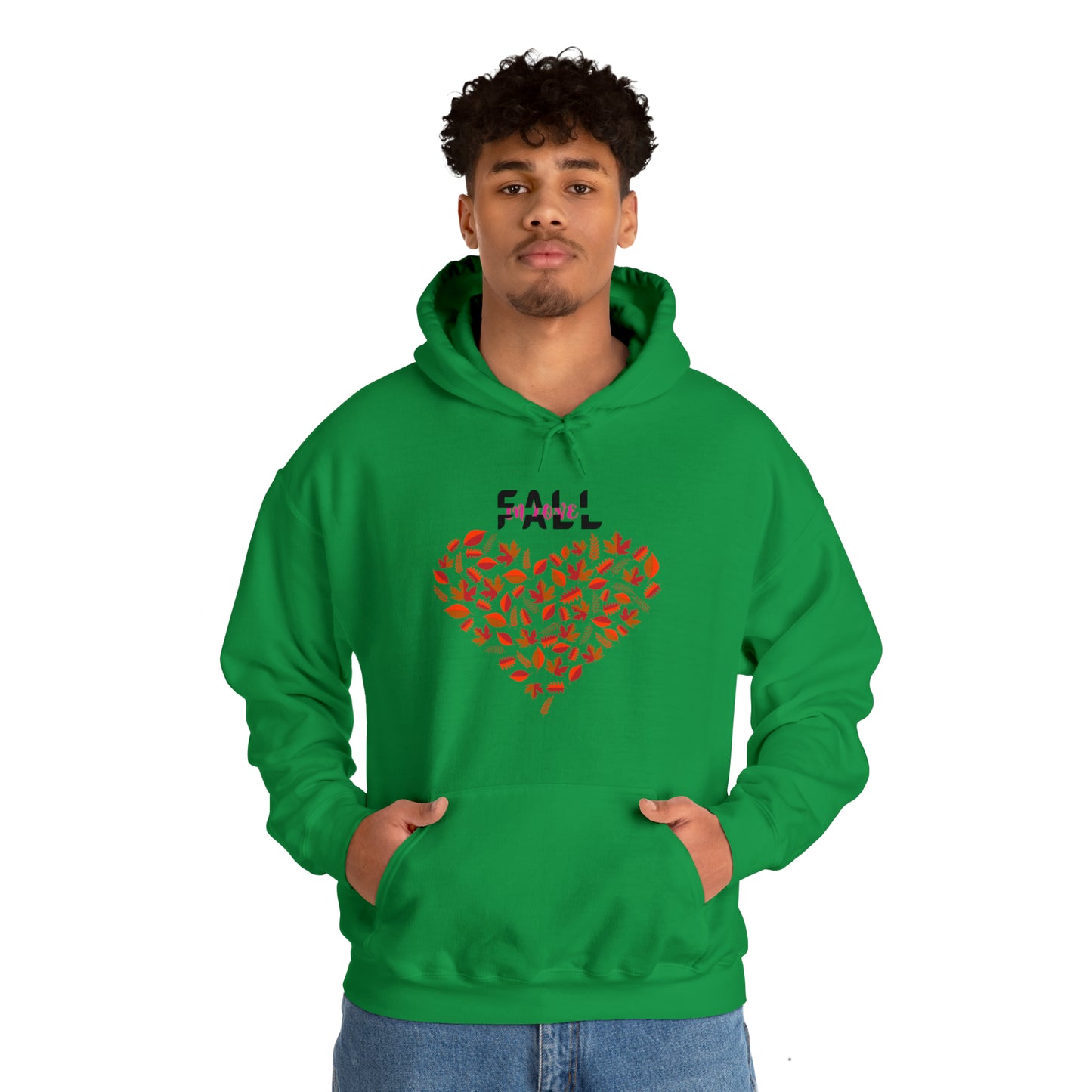 FALL IN LOVE FALL THEME UNISEX HOODIE GIFT