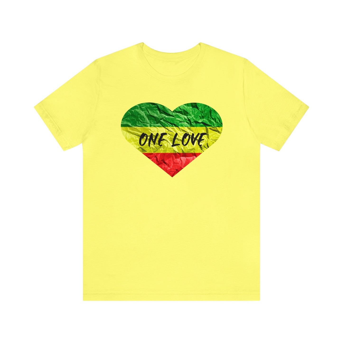 REGGAE ONE LOVE ROOTS SHORT SLEEVE TEE SHIRT GIFT