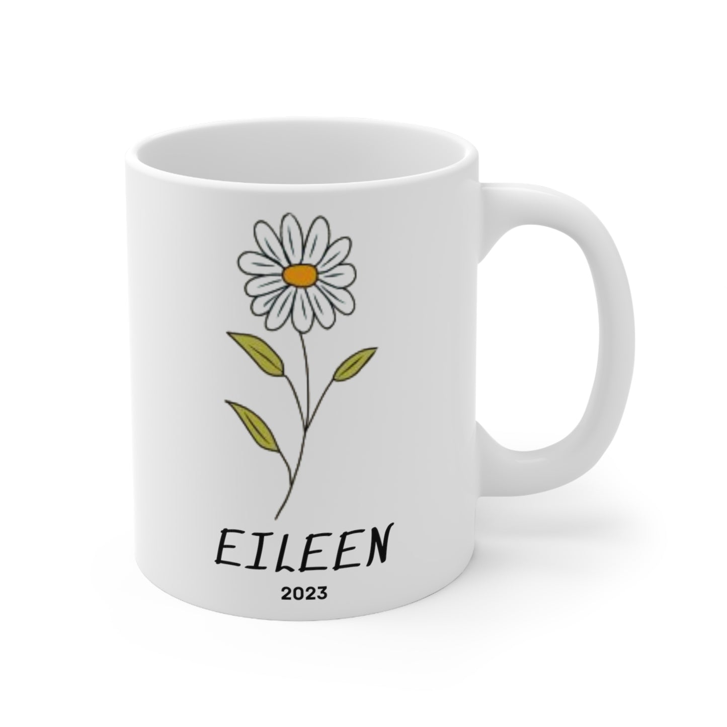 Birth Month flower Mug (April)