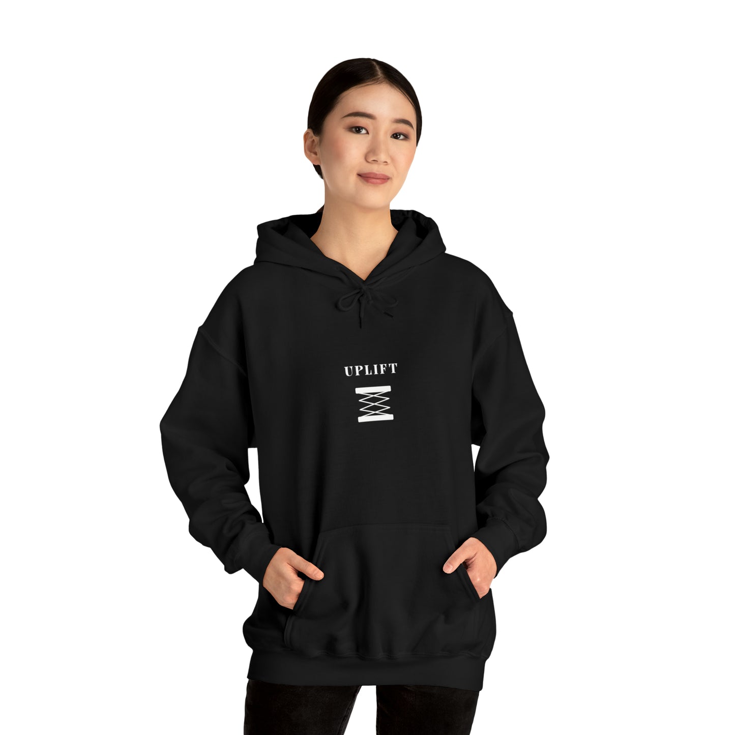 Uplift hooded sweatshirt gift, hoodie with inspirational words, sweatshirt word encourages, hoodie word uplift gift for friends and family