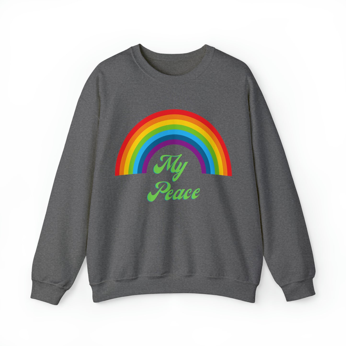 Rainbow Design Statement Crewneck Sweatshirt Gift