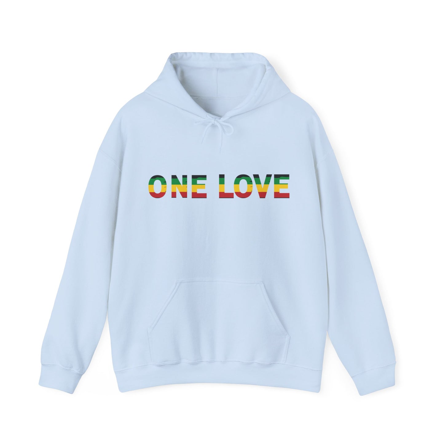 ONE LOVE COLOR HOODED SWEATHIRT GIFT