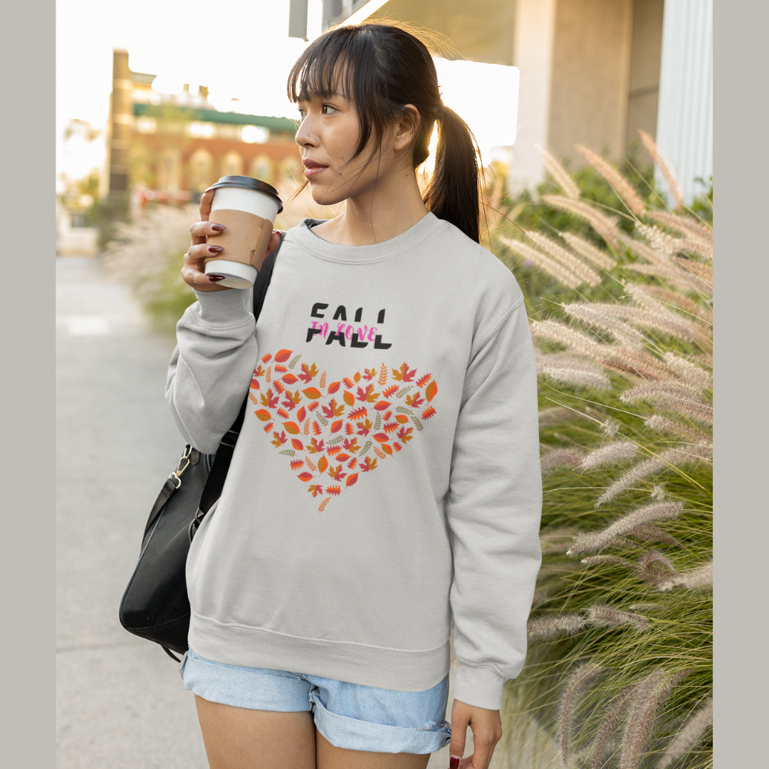 FALL IN LOVE FALL THEME UNISEX HOODIE GIFT