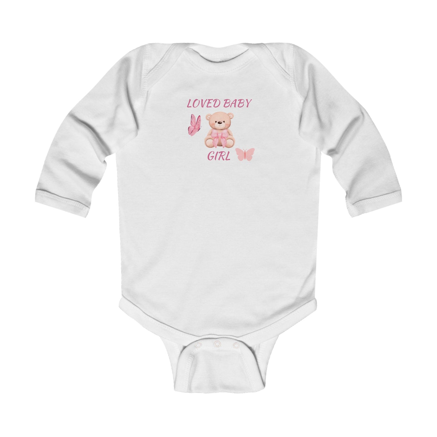 INFANT GIRL LONG SLEEVE BODYSUIT GIFT