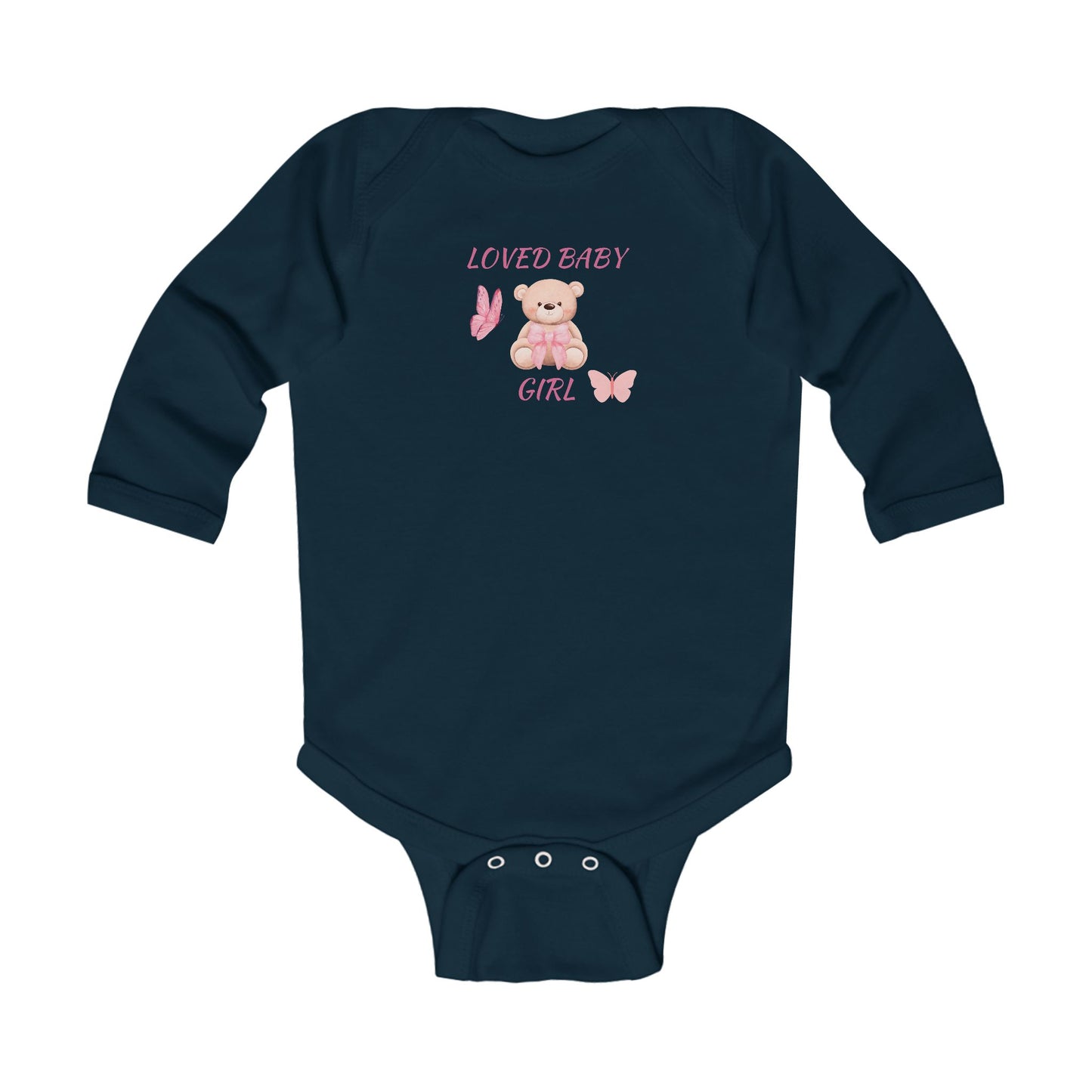 INFANT GIRL LONG SLEEVE BODYSUIT GIFT