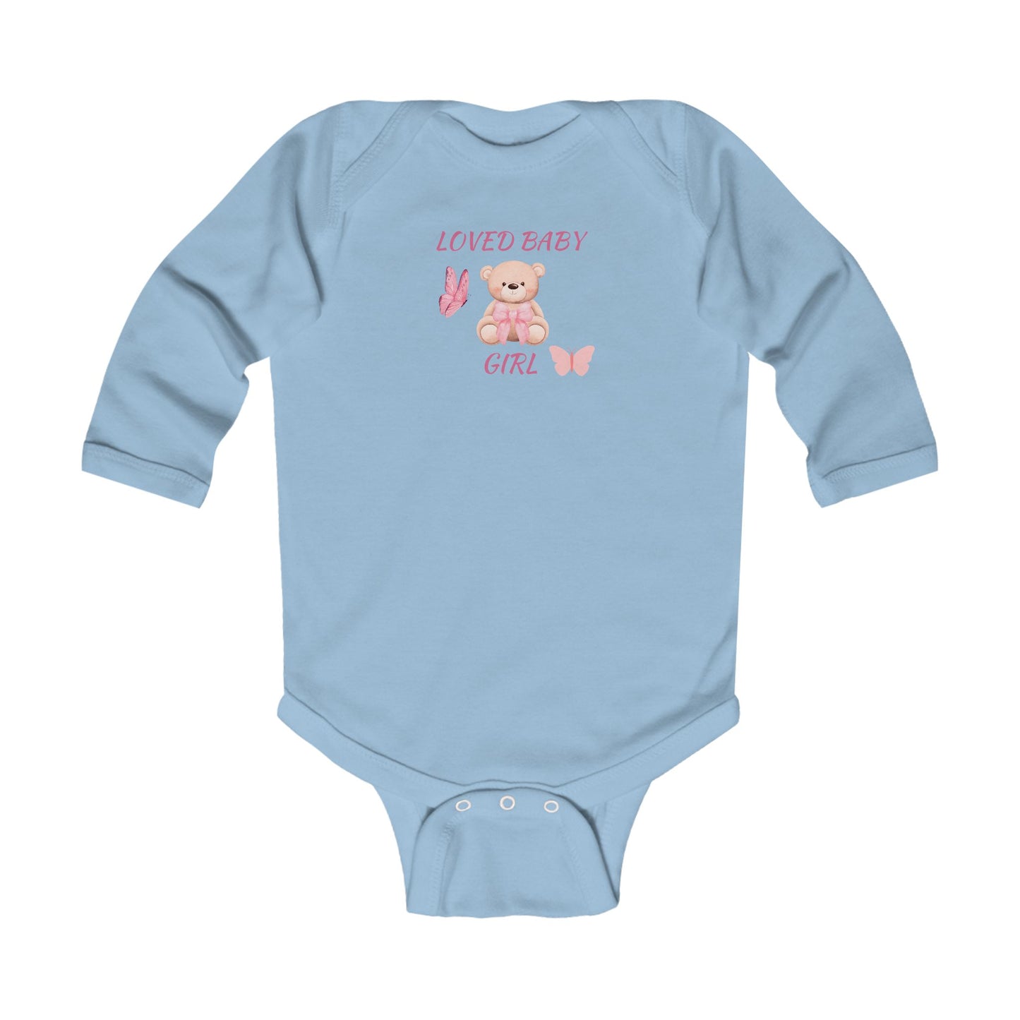 INFANT GIRL LONG SLEEVE BODYSUIT GIFT