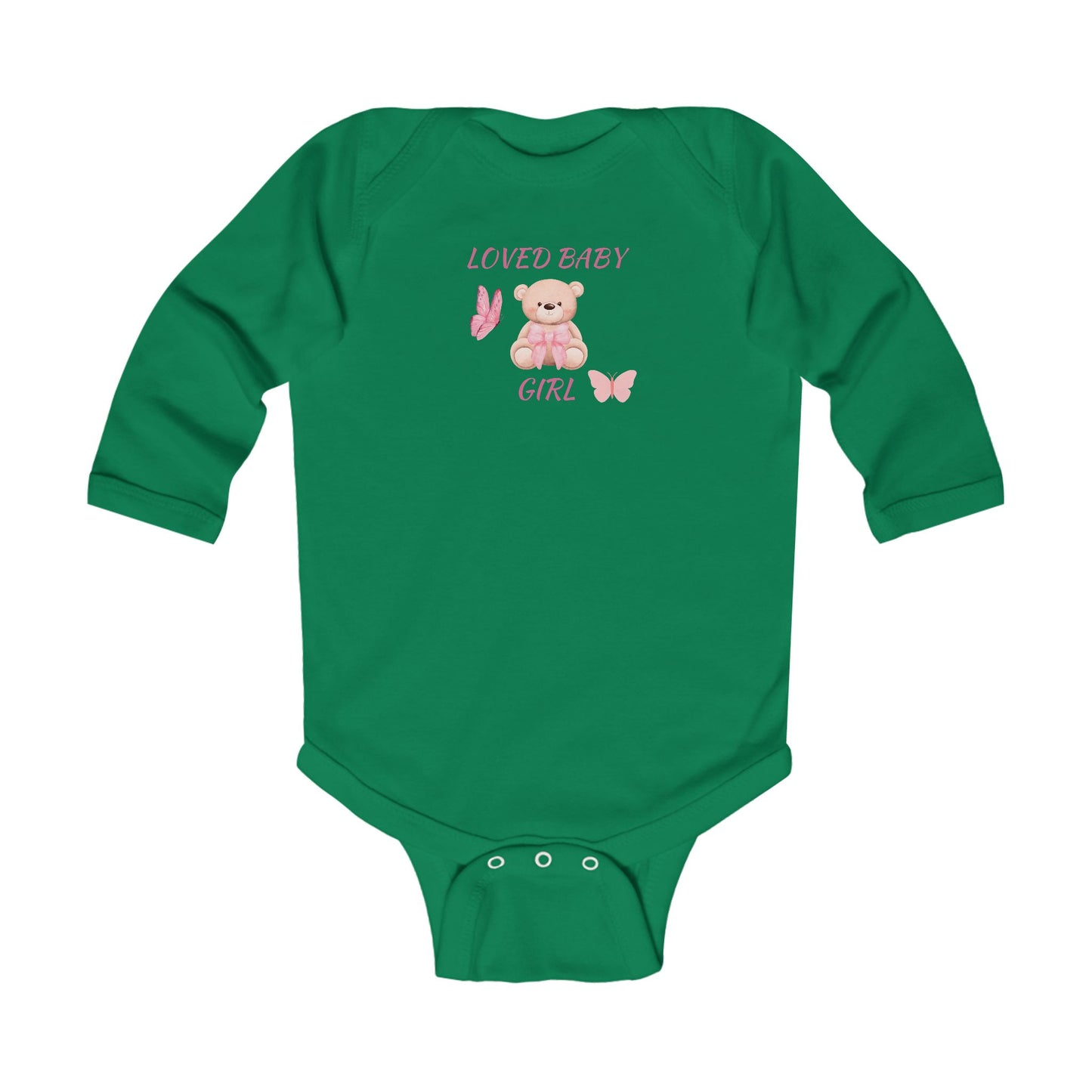 INFANT GIRL LONG SLEEVE BODYSUIT GIFT