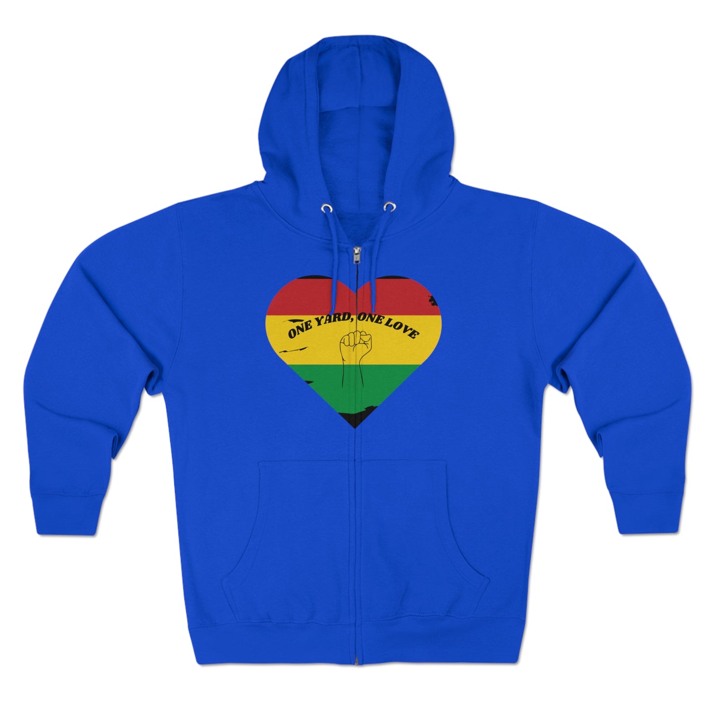 ONE LOVE POWER ZIP UP HOODIE GIFT