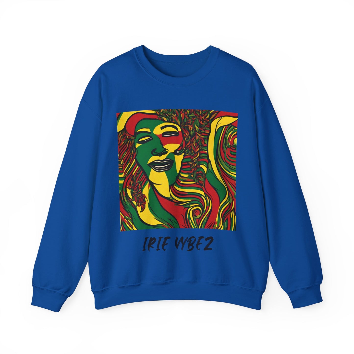 IRIE VYBEZ ABSTRACT ART SWEATSHIRT GIFT