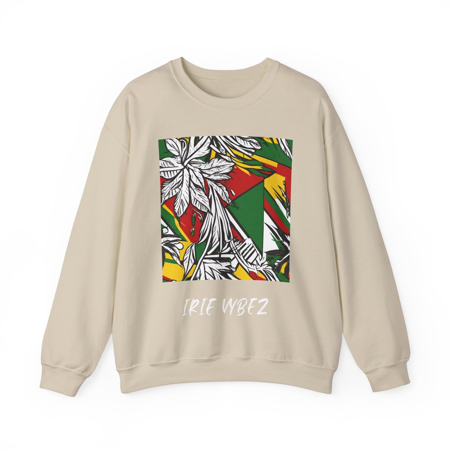 IRIE VYBEZ GRAPHIC ART CREWNECK SWEATSHIRT