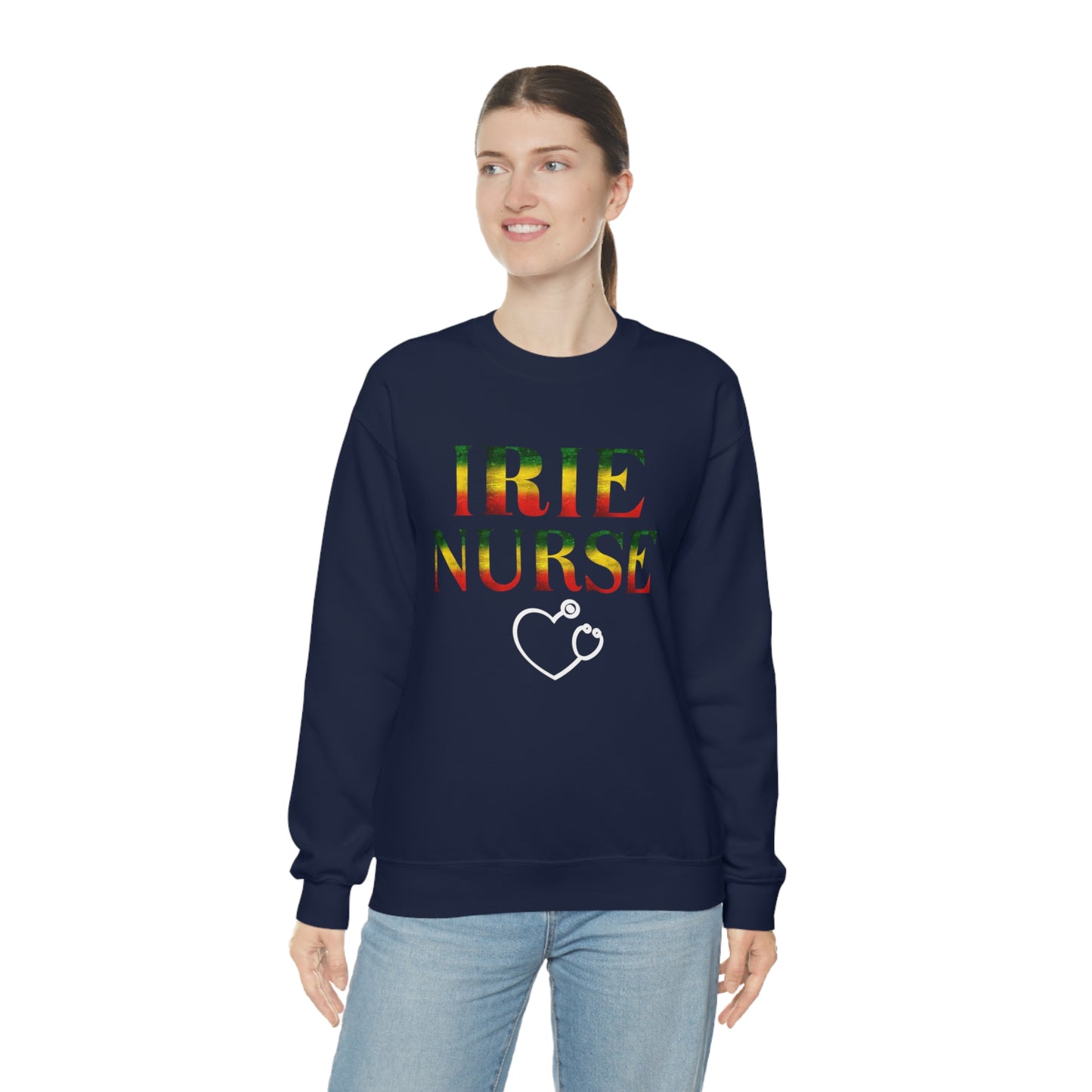 CREWNECK SWEATSHIRT GIFT FOR IRIE NURSES