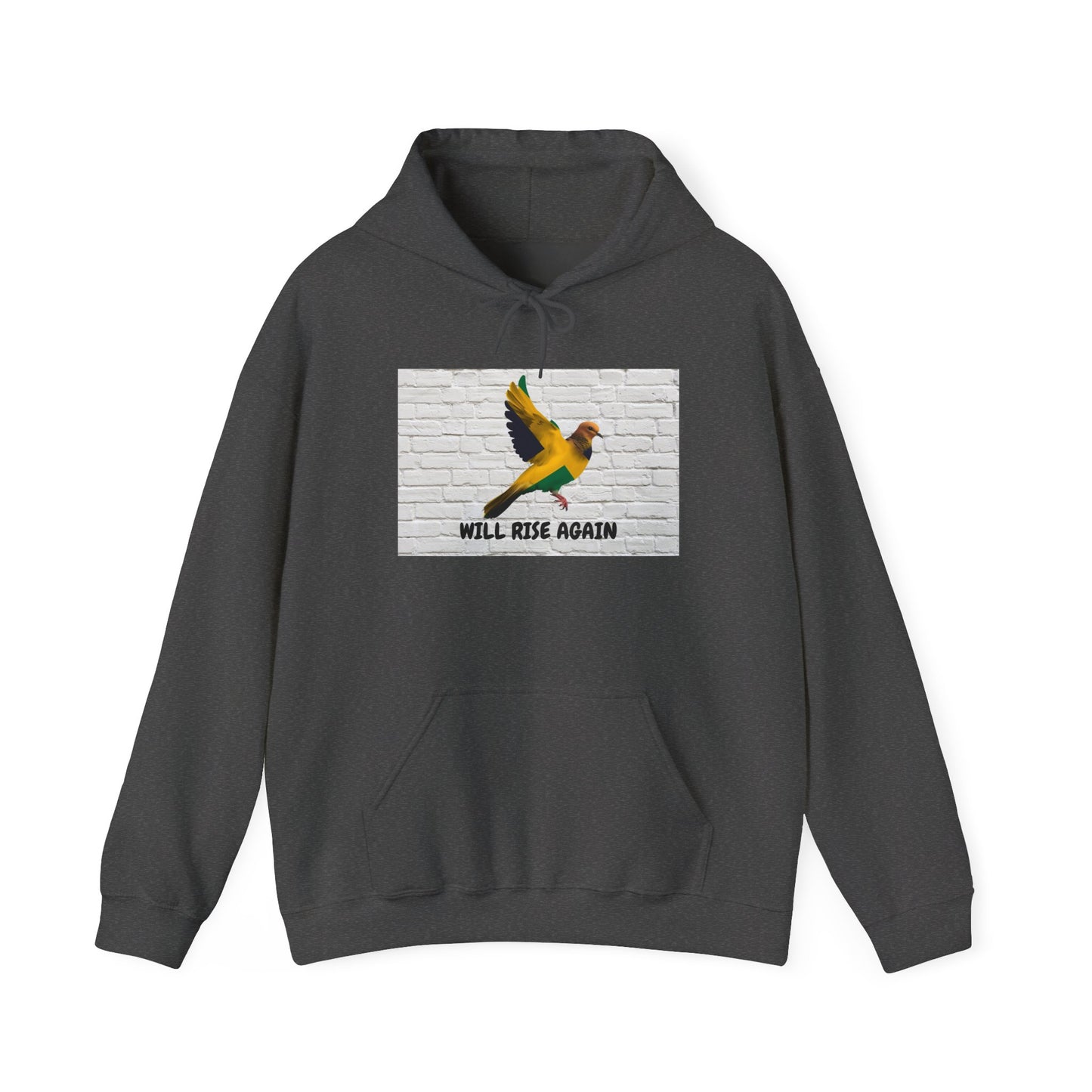 Will Rise Again Bird Graphic  Bird Pullover A