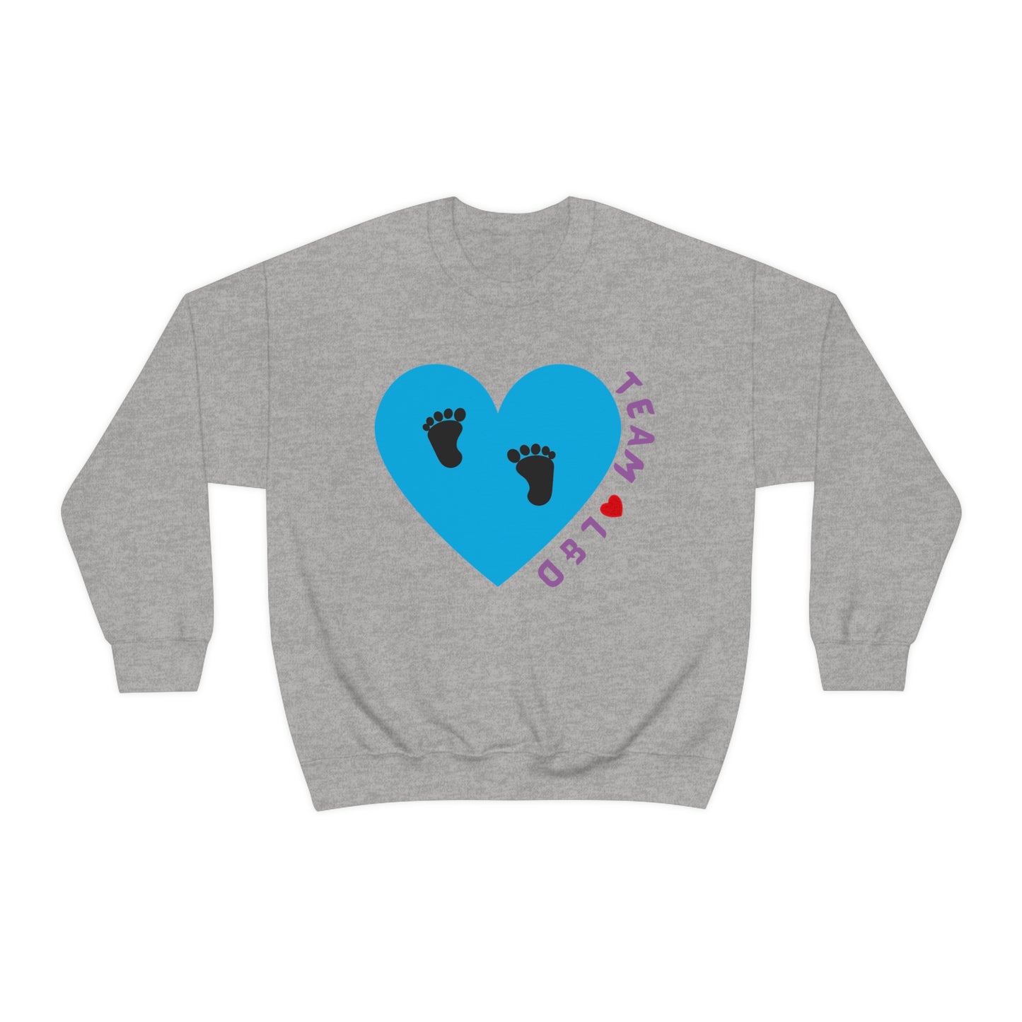 TEAM L & D UNISEX CREWNECK SWEATSHIRT FOR L AND D NURSES