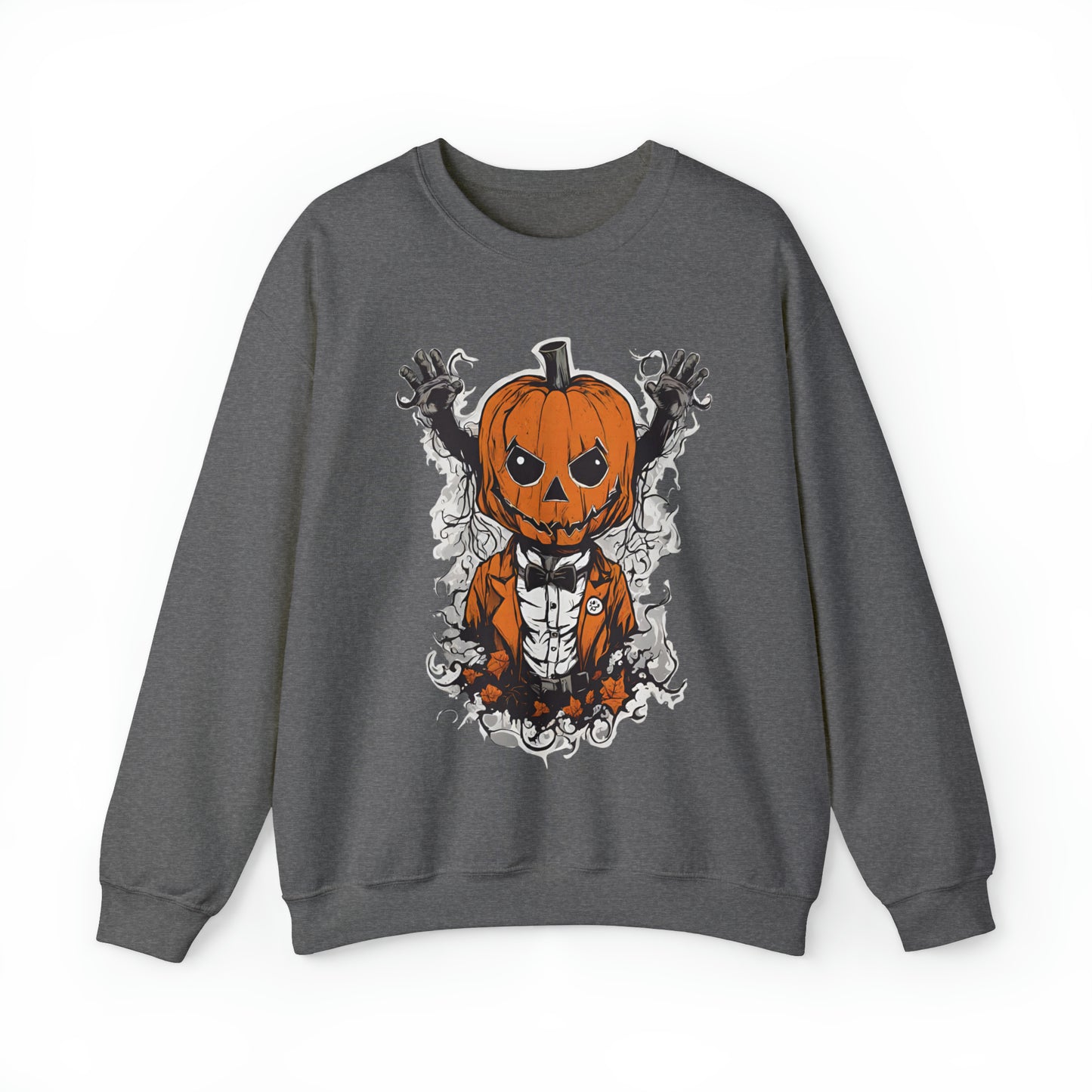 CREEPY PUMPKIN HALLOWEEN SWEATSHIRT GIFT