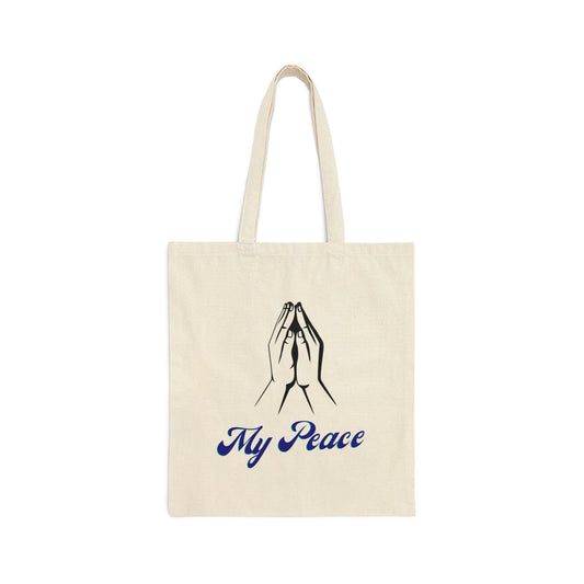 Prayer My Peace Statement Tote Bag Gift