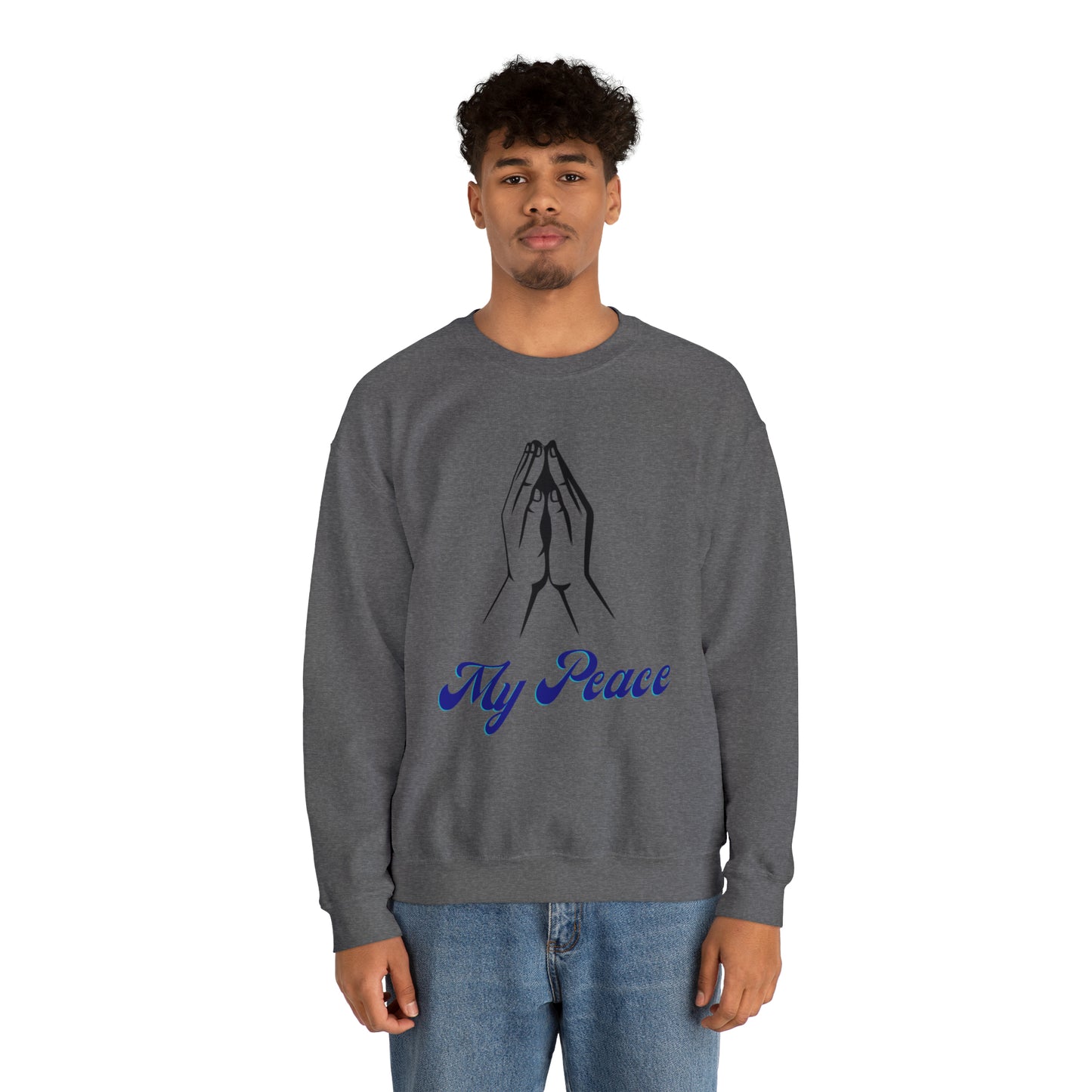 Praying Hands crewneck sweatshirt gift