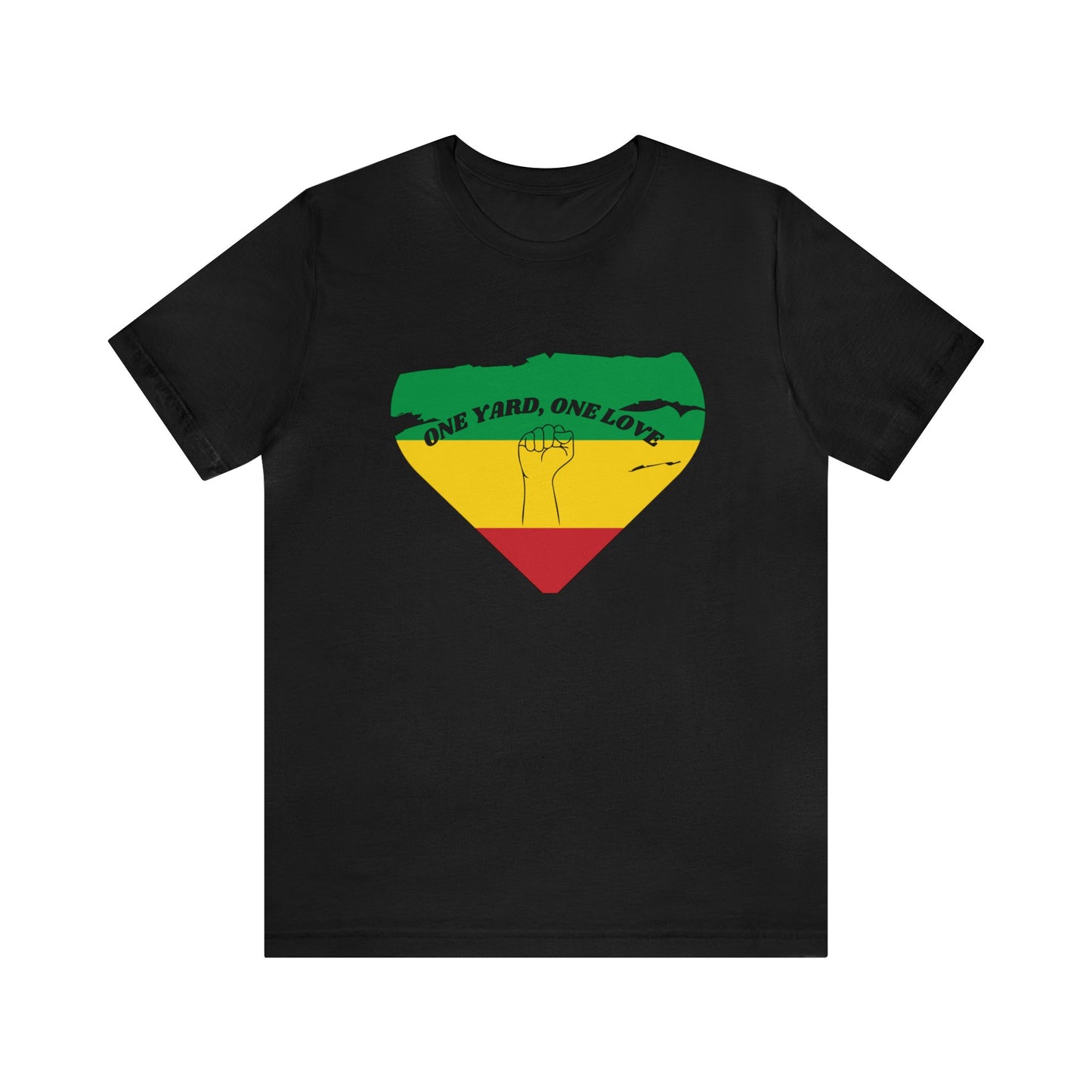 ONE YARD ONE LOVE POWER THEME CREWNECK T SHIRT GIFT