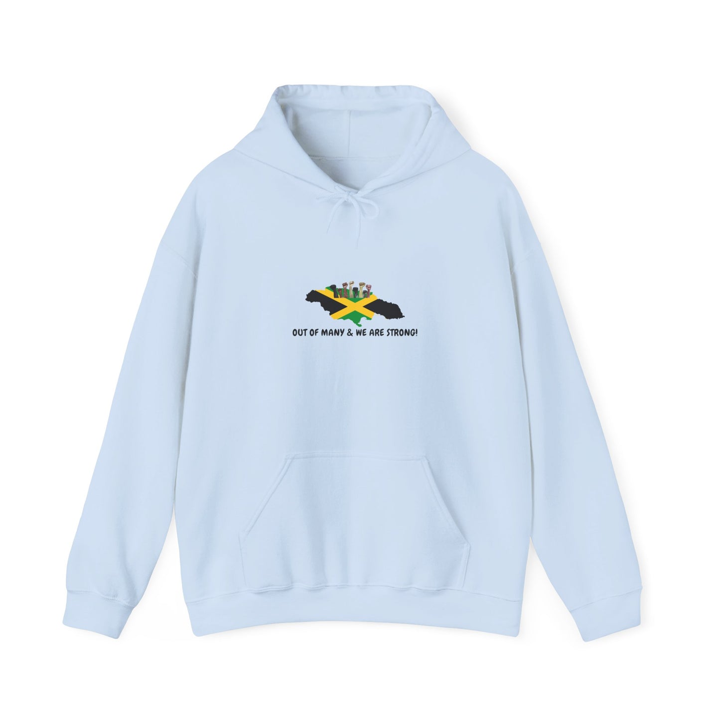 Jamaica Pride Hoodie – "Out of Many, We Are Strong"
