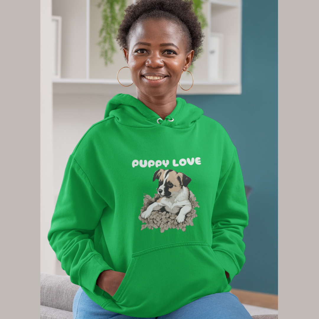 Puppy Love unisex hoodie gift