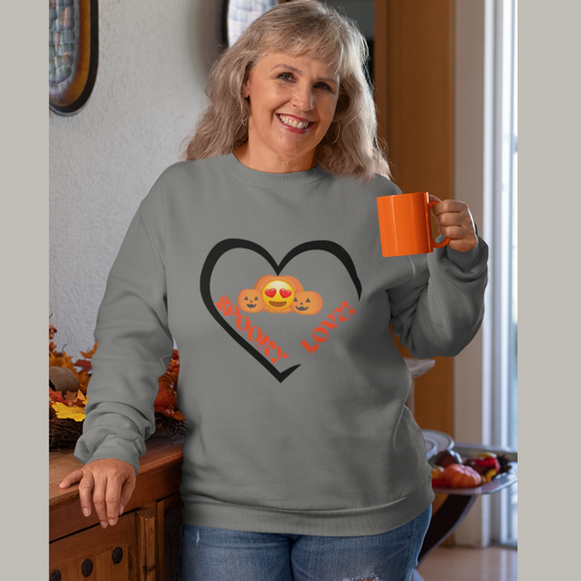 SPOOKY LOVE PUMPKIN THEME HALLOWEEN SWEATSHIRT GIFT