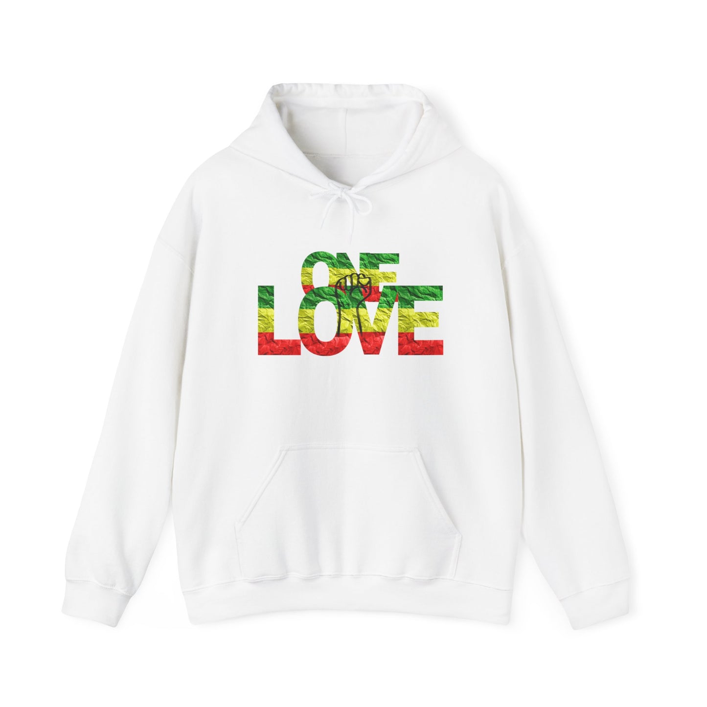 ONE LOVE ROOTS COLOR STAEMENT HOODIE GIFT