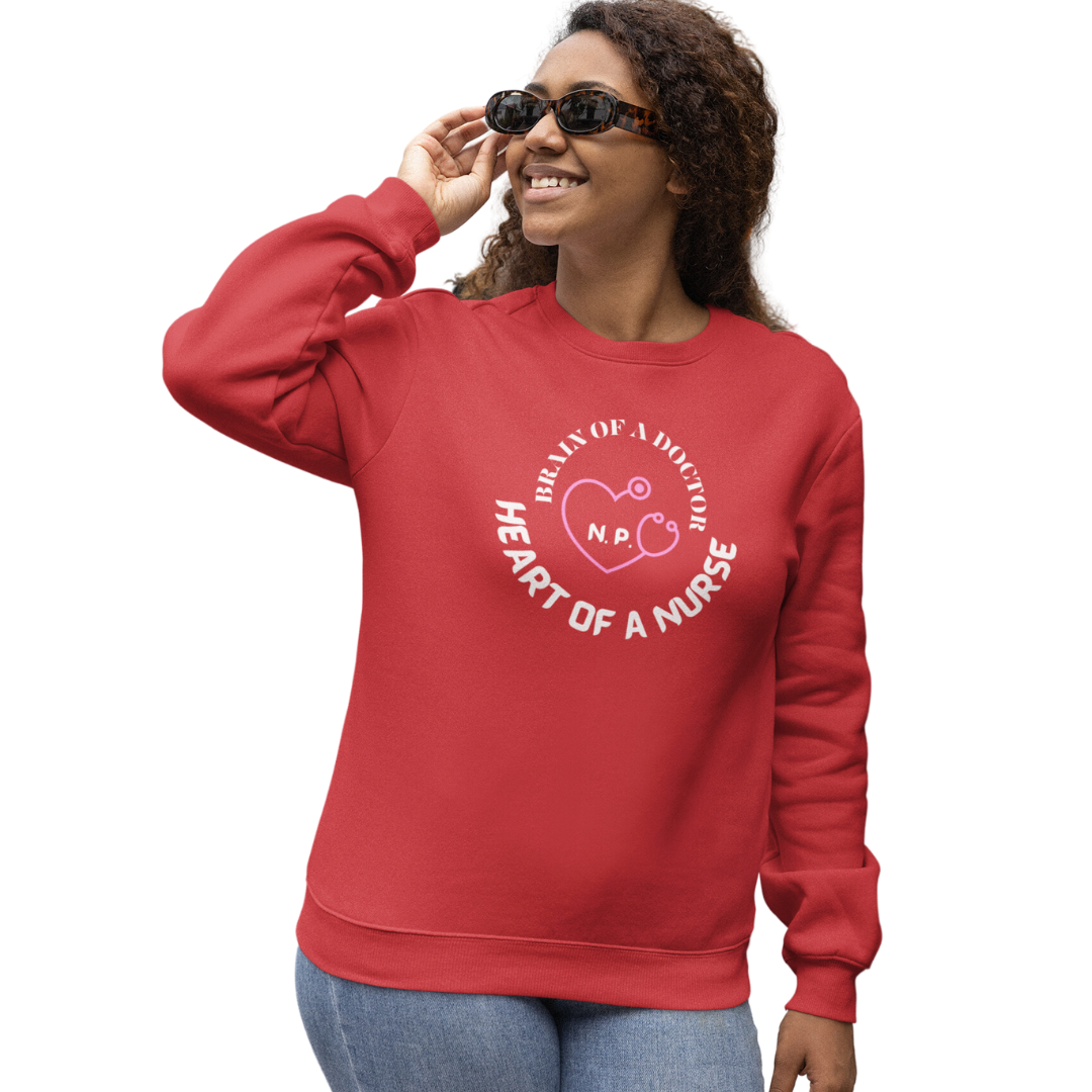 NURSE PRACTITIONER CREWNECK SWEATSHIRT GIFT