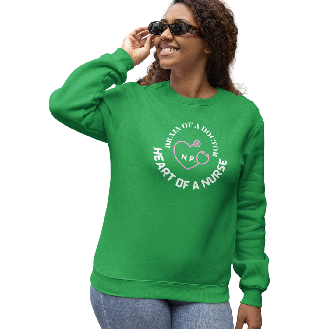 NURSE PRACTITIONER CREWNECK SWEATSHIRT GIFT