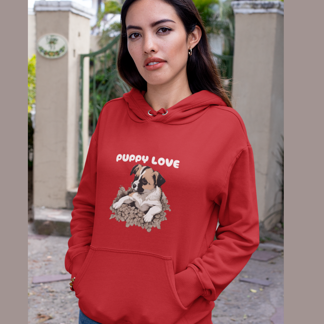 Puppy Love unisex hoodie gift