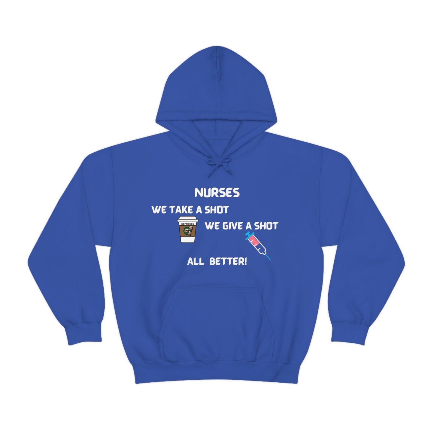 NURSES FUNNY HOODED SWEATSHIRT GIFT