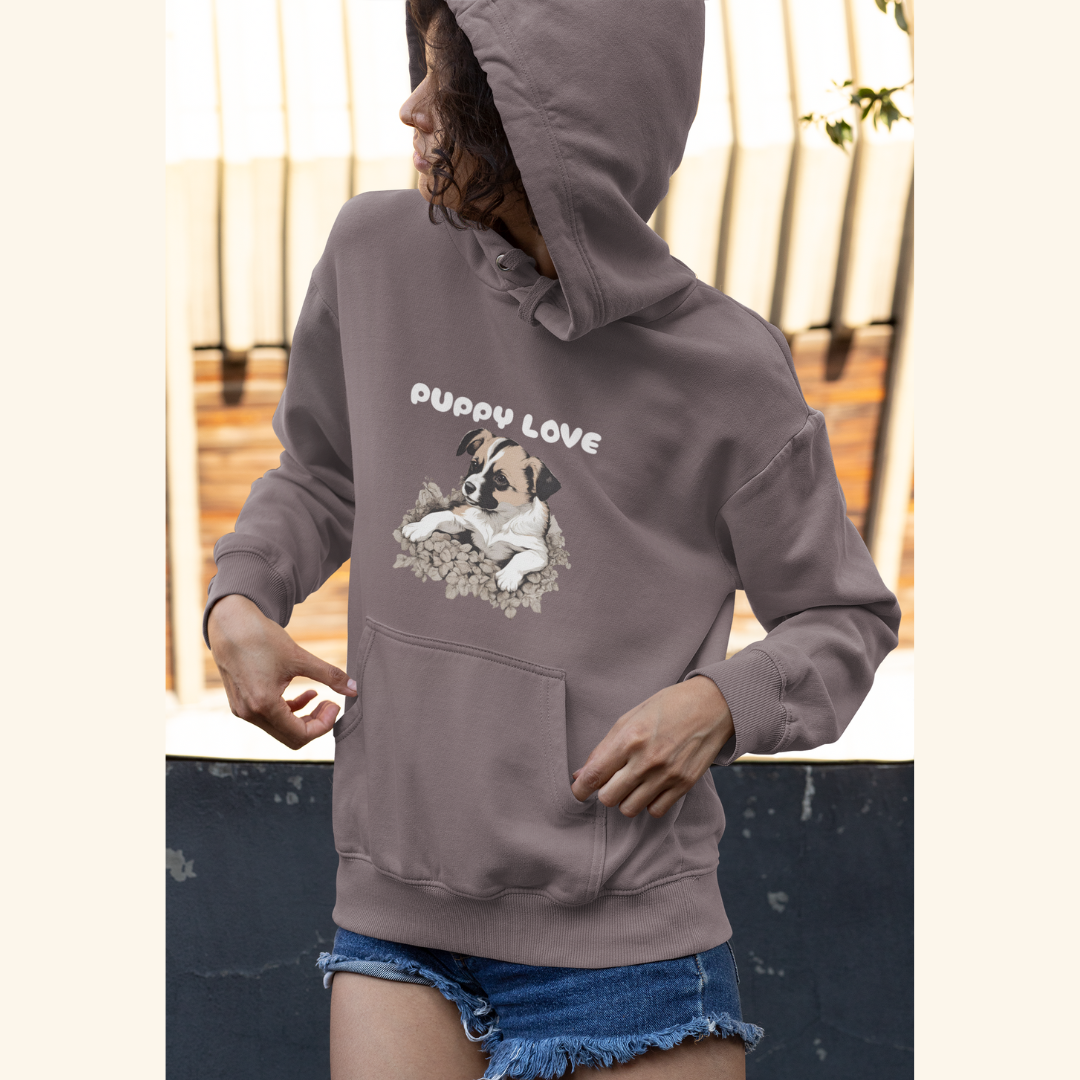 Puppy Love unisex hoodie gift