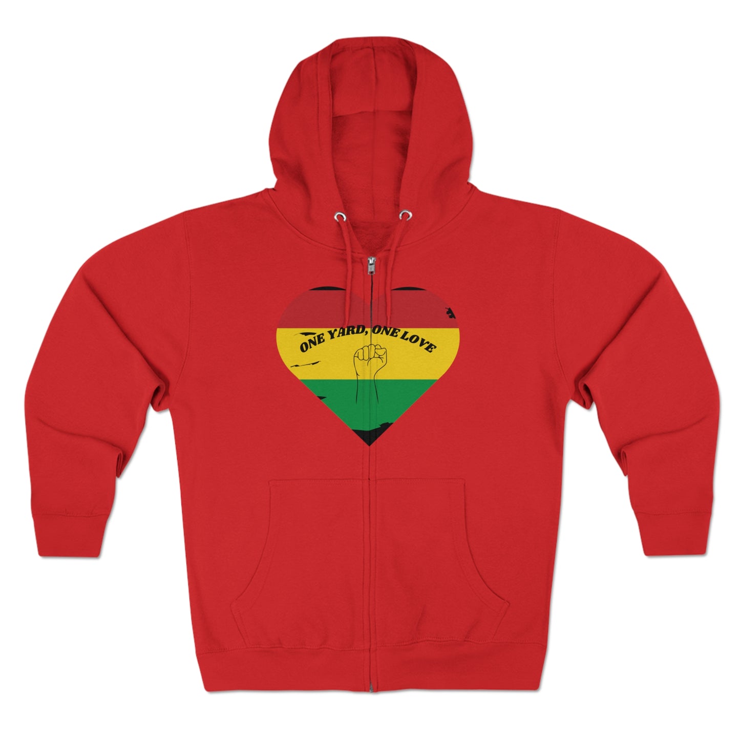 ONE LOVE POWER ZIP UP HOODIE GIFT