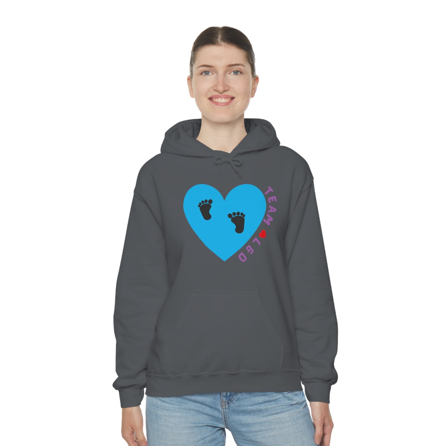 TEAM L & D HOODED SWEATSHIRT GIFT FOR L AND D NURSES