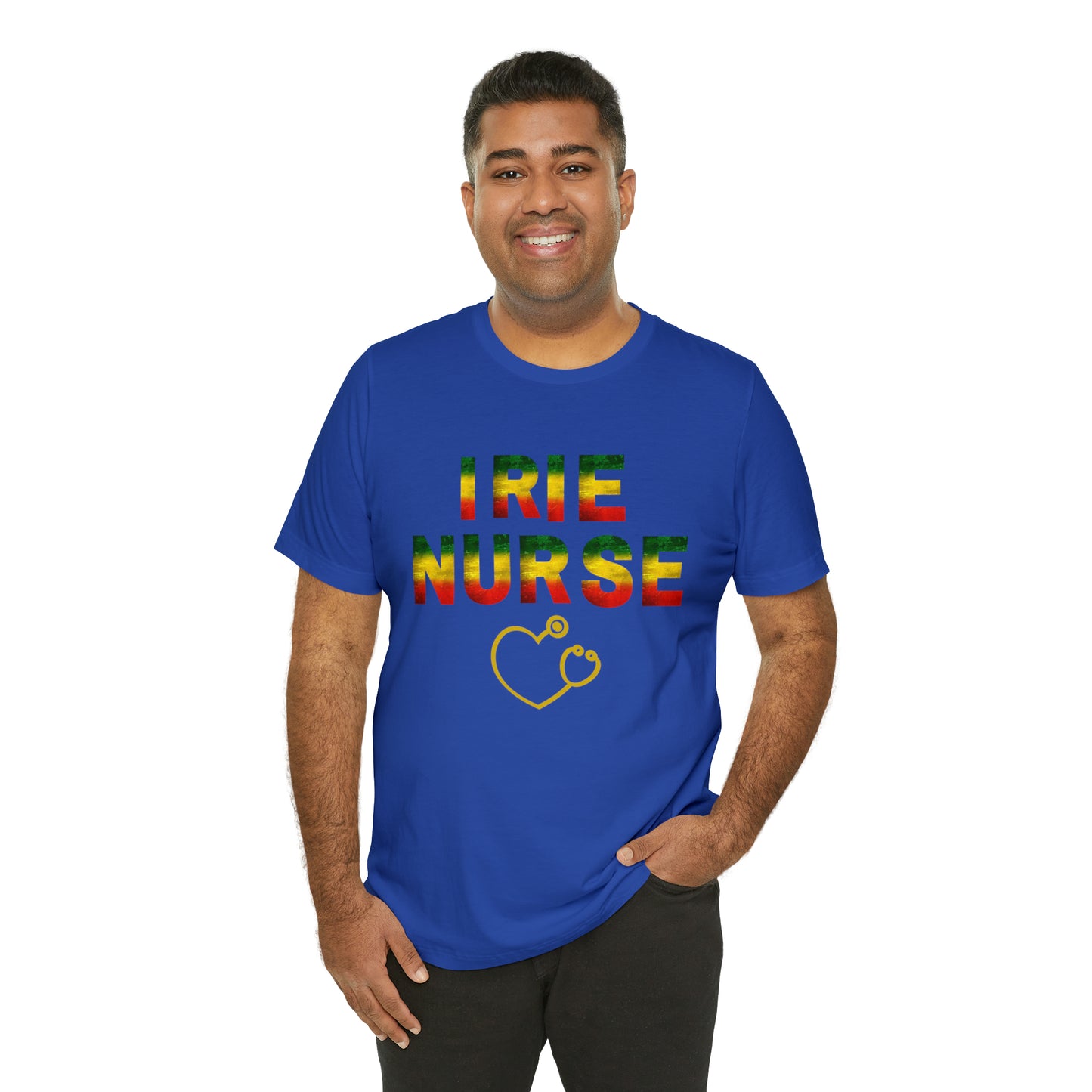 UNISEX SHORT SLEEVE IRIE NURSE T SHIRT GIFT