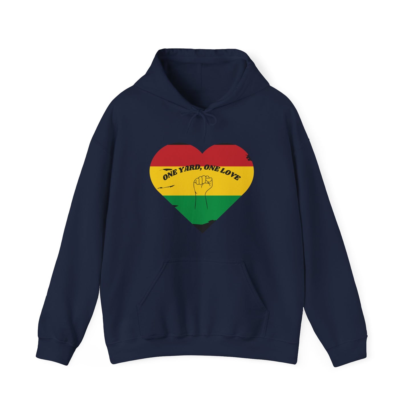 ONE YARD ONE LOVE POWER HOODED SWEATSHIRT GIFT