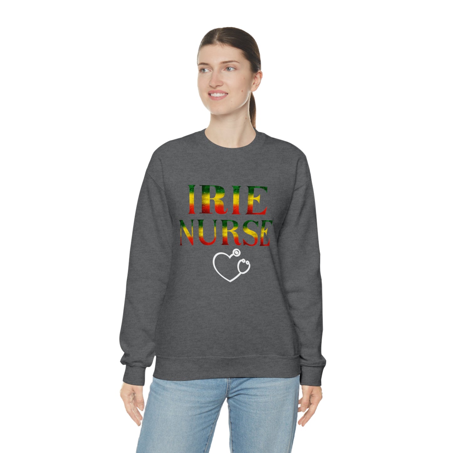 CREWNECK SWEATSHIRT GIFT FOR IRIE NURSES