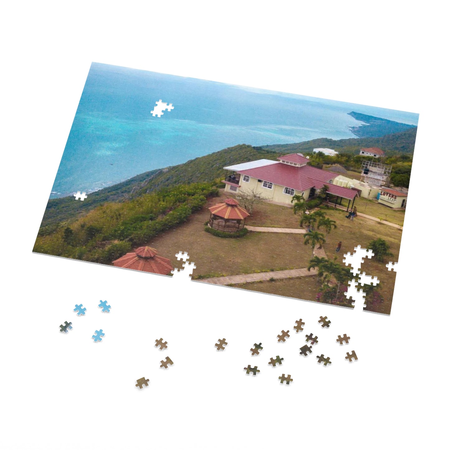 Lovers Leap Tropical Seaside Jigsaw Puzzle Gift