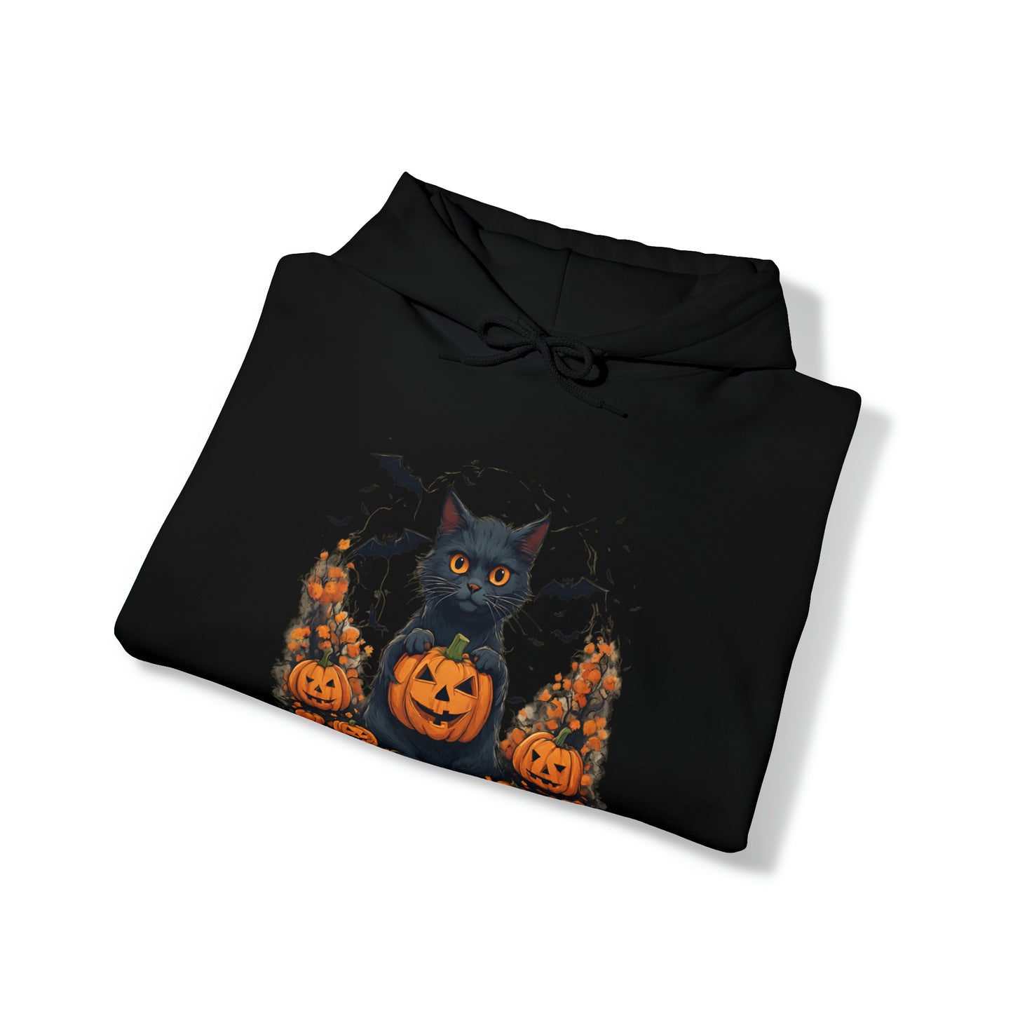 BLACK CAT HALLOWEEN HOODIE GIFT