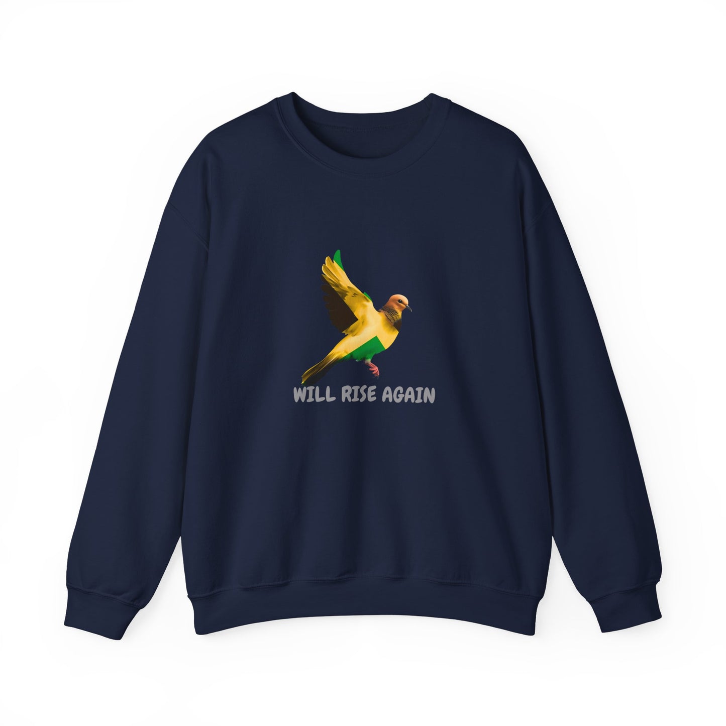 Will Rise Again Inspirational Design Crewneck Sweatshirt