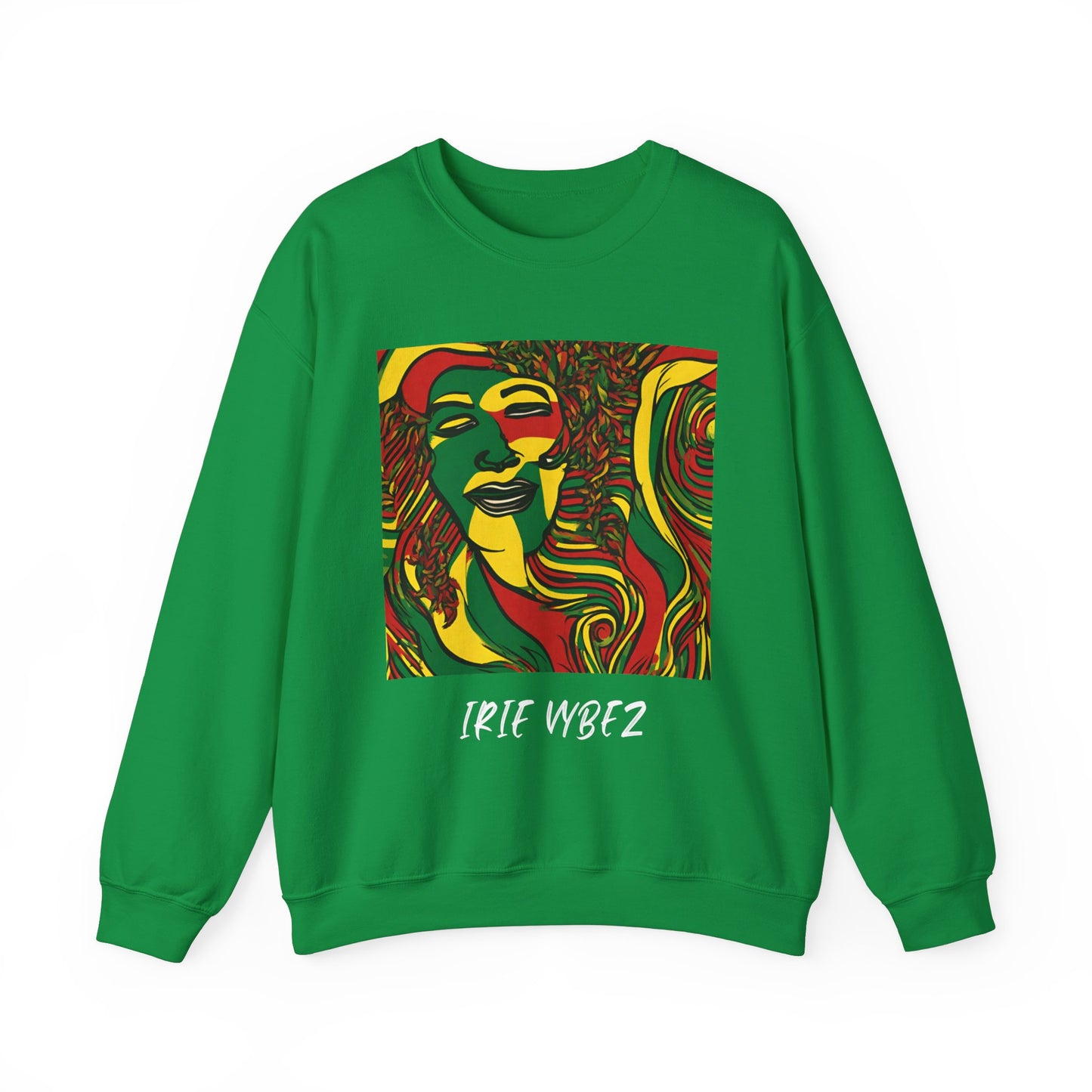 GRAPHIC RASTAH ART DESIGN CREWNECK SWEATSHIRT