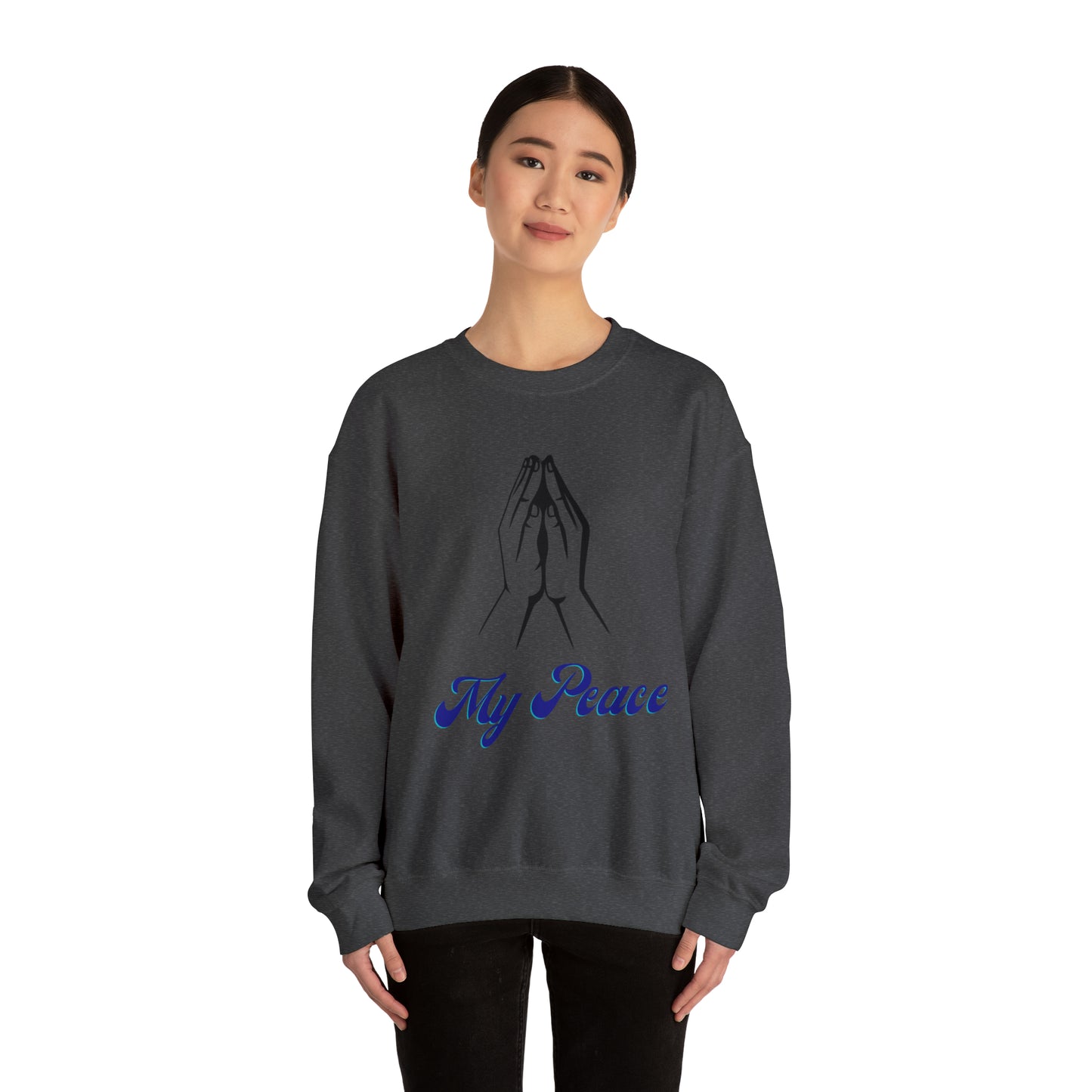 Praying Hands crewneck sweatshirt gift