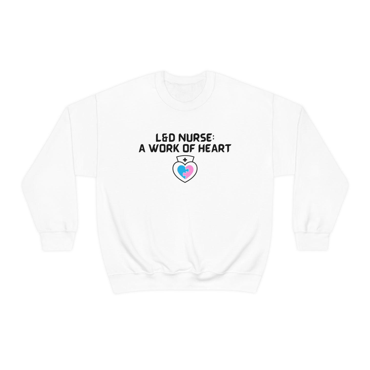 L & D NURSE CREWNECK SWEATSHIRT GIFT